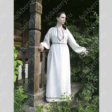 Платье Домна, лен- фото 1